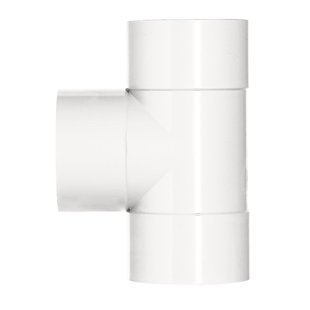 Martens Pvc T-stuk 32mm Wit 3x Lijmmof 90gr