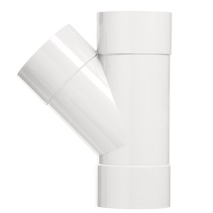 Martens Pvc T-stuk 40mm Wit 3x Lijmmof 45gr