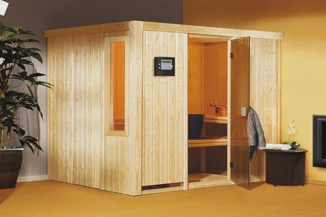 Karibu | Gobin Sauna | Bronzeglas Deur