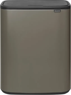 Brabantia Bo Touch Bin 60 Liter Platinum