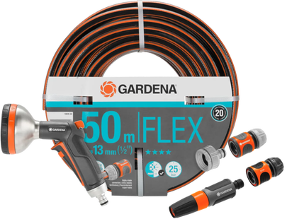 Gardena Comfort FLEX 50m Premium Broespakket