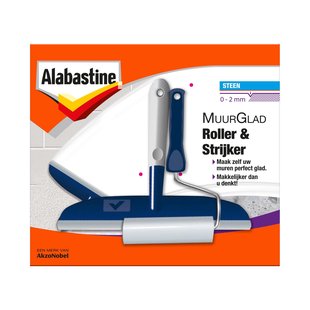 Alabastine Muurglad Roller+strijker