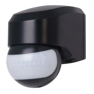 Kopp Infracontrol R 180° Infrarood Bewegingsschakelaar 3-draads Zwart