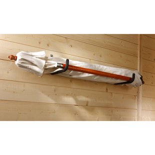 Mottez Haak Grijs/zwart Ø20mm 350mm