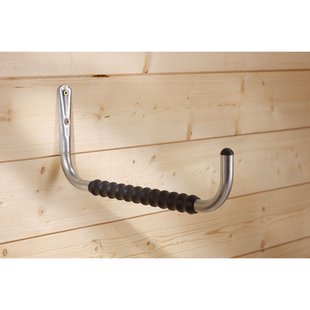 Mottez Haak Grijs/zwart Ø25mm 500mm