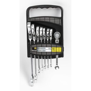 Sencys Ratelsleutelset Flex – 8 Stuks