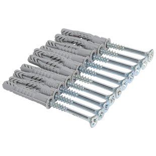 Duraline Schroeven Assortiment Staal Verzonken Kop - Diverse Maten - 10 Stuks