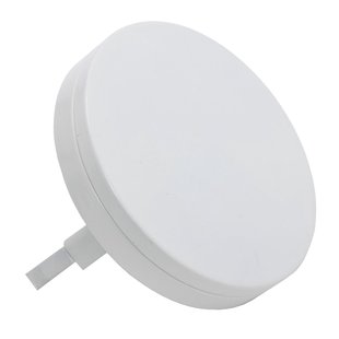 Sencys Luchtventiel Plat Ø100mm Staal Wit