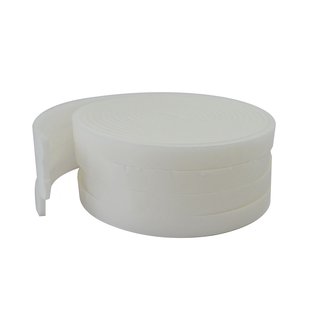 Baseline Tochtband Polyurethaan - Wit - 20m - 6x19mm