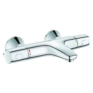 Grohe Thermostatische Badkraan Precision Trend - Waterbesparend - Chroom - 15 Cm