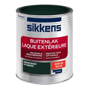 Sikkens Buitenlak Hoogglans Monumentengroen 750ml