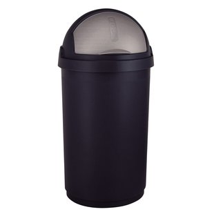 Curver Roll Prullenbak - 50l- Zwart