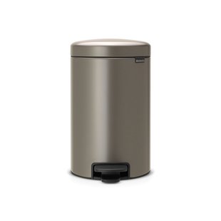 Brabantia Prullenbak Newicon 12l Platinum