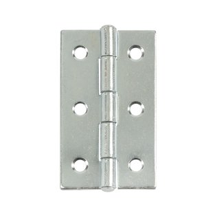 Scharnier - Verzinkt Staal - 60x35 Mm - 2 Stuks