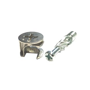 Paneelverbinder Excenter 15x12mm 4 Sets