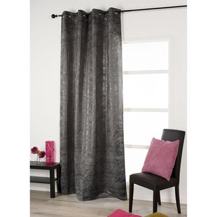 Stardust Verduisterend Kant En Klaar Gordijn Zwart 140 X 260 Cm