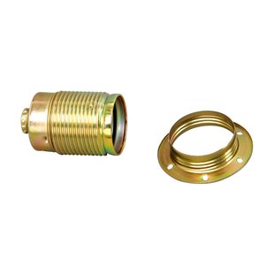 Kopp Lamphouder E27 + Ring Messing