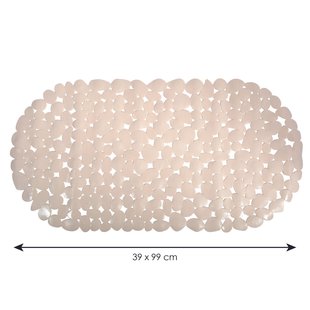 Msv Antislipmat Galets - Beige - 39x99cm