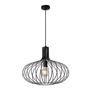 Lucide Hanglamp Manuela - Zwart - 50cm - E27