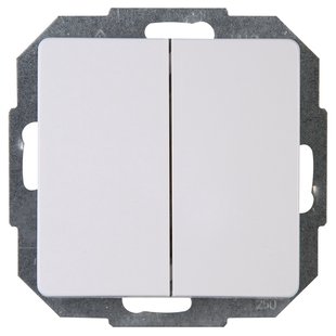 Kopp Serieschakelaar Paris Arctic Wit