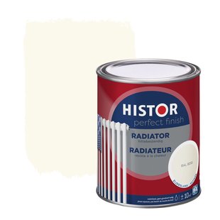 Histor Perfect Finish Radiateur Ral 9010 Zijdeglans 0,75l