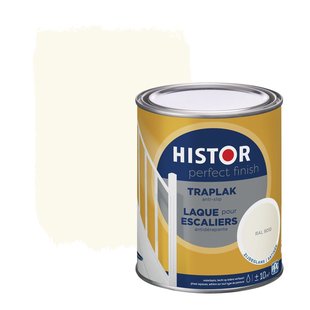 Histor Perfect Finish Traplak Zijdeglans Ral 9010 750ml