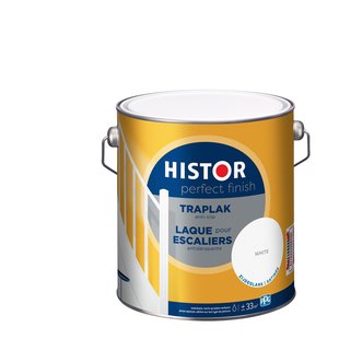 Histor Perfect Finish Traplak Zijdeglans Wit 2,5l