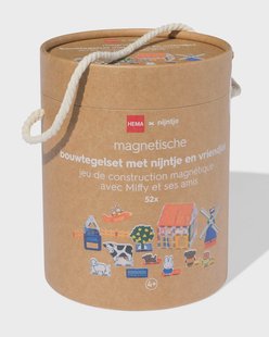 HEMA Nijntje magnetische bouwtegels met vriendjes 52-delig