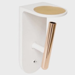 2Nights_W2 LED wandlamp, draaibaar en kantelbaar Stilnovo - Slaapkamer - Modern - Metaal - 1 lamp