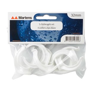San 32 Clips Beugel Wit Zakje 5st