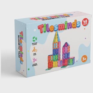 Tilesminds Magnetic Tiles 48 Stuks - Magnetische Tegels