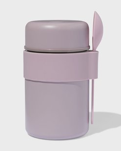 HEMA Voedselcontainer 450ml rvs roze (roze)