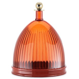 Kartell La Coupole Opberger Amber/rood