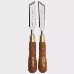 Narex Wood Line Plus Skew Chisel Set 851676, schuine beitelset 26 mm 30°, 2-delig