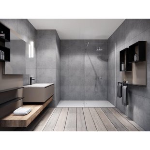 Adema Aktie Inloopdouche - 90x200cm - helder glas - chroom sw1009