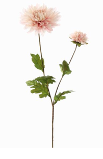 Kunstbloem Chrysant - Roze - 73 cm