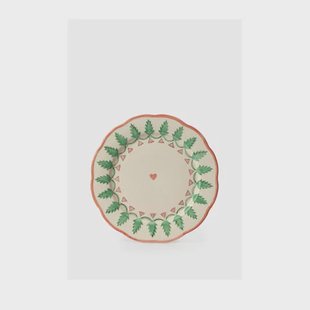 Sissy-Boy dinerbord met kerstbomen (28 cm)