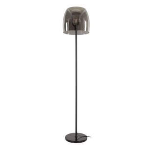 Giga Meubel - Vloerlamp Smoke Glas - 1-lichts - 35x35x170cm - Drift