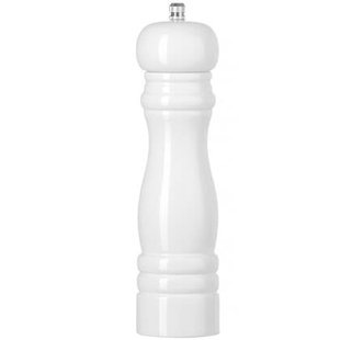 Cookinglife Zoutmolen Rocca Wit Glanzend - Keramische Molen - 21.5 cm