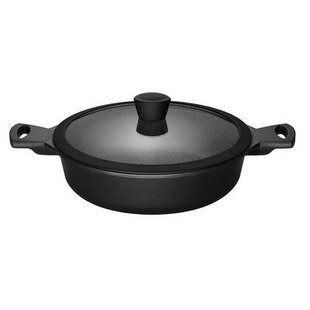 Sola Paella Pan met deksel Fair Cooking Zwart ø 28 cm