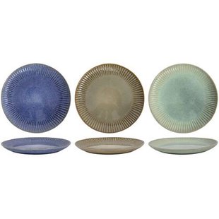 Cookinglife Ontbijtborden | Dessertborden Aqua Maris ø 21 cm - 6 Stuks