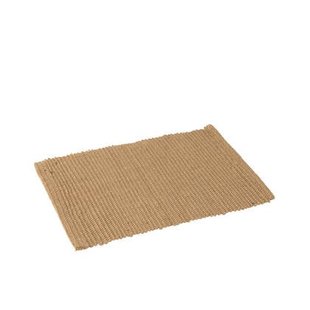 J-Line placemat Rechthoek - jute - naturel