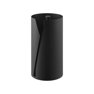 Yamazaki Tower Keukenrolhouder rond - Zwart