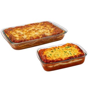 Cookinglife Ovenschaal Glas 1.6 + 3 Liter