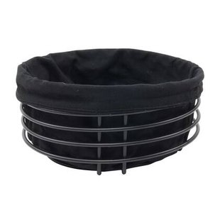 Cookinglife Broodmandje Zwart Metaal ø 23 cm