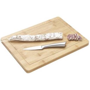 Cookinglife Snijplank met sapgeul - Bamboe - 25 x 35 x 1,8 cm