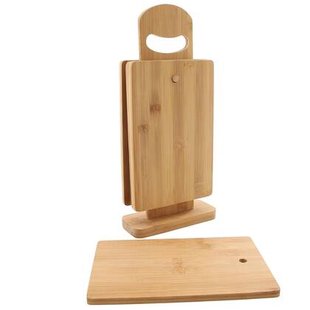 Organic Snijplank set - Bamboe - 5-delig