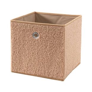 Calicosy - Opvouwbare kubus - H27 cm - Beige