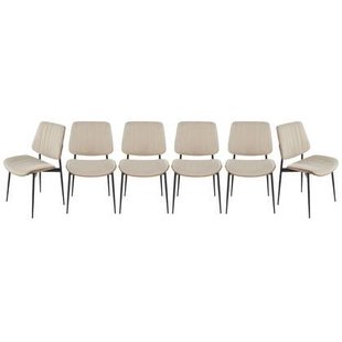 Calicosy - Set van 6 stoelen GISELLE - H82,5 cm