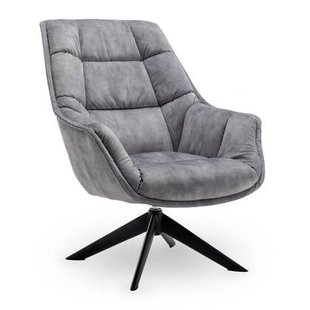 Calicosy - VOLTER Grijze woonkamerstoel - H98 - Grijs